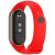 Ремешок Deexe Soft Silicone для Xiaomi Mi Smart Band 8 / 9 - Red: фото 1 из 5