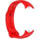 Ремешок Deexe Soft Silicone для Xiaomi Mi Smart Band 8 / 9 - Red (326042R). Фото 4 из 5