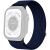 Ремешок Deexe Soft Weave для Apple Watch 49 / 46 / 45 / 44 / SE 44 / 42 (Series 1-3) / Ultra / Ultra 2 / Ultra 3 - Navy Blue: фото 1 из 5