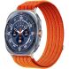Ремінець Deexe Soft Weave для Samsung Galaxy Watch Ultra (47mm) / Ultra (2025) - Orange (387805O). Фото 2 з 5