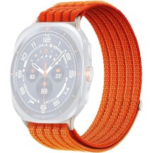 Ремінець Deexe Soft Weave для Samsung Galaxy Watch Ultra (47mm) / Ultra (2025) - Orange: фото 1 з 5