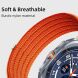 Ремінець Deexe Soft Weave для Samsung Galaxy Watch Ultra (47mm) / Ultra (2025) - Orange (387805O). Фото 4 з 5
