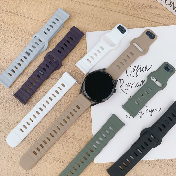 Ремінець Deexe Sport Band Аксесуари для годинників Ремінці 20мм - Blue: фото 3 з 3