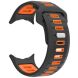 Ремешок Deexe Sport Design для Google Pixel Watch 3 (45mm) - Black / Orange (380704OB). Фото 1 из 6