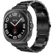Ремешок Deexe Stainless Steel для Samsung Galaxy Watch 8 (40/44mm) / 8 Classic / Ultra (2025) - Black (384000B). Фото 3 из 5