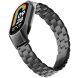 Ремінець Deexe Stainless Steel для Xiaomi Mi Smart Band 8 / 9 / 10 - Black (326052B). Фото 2 з 5