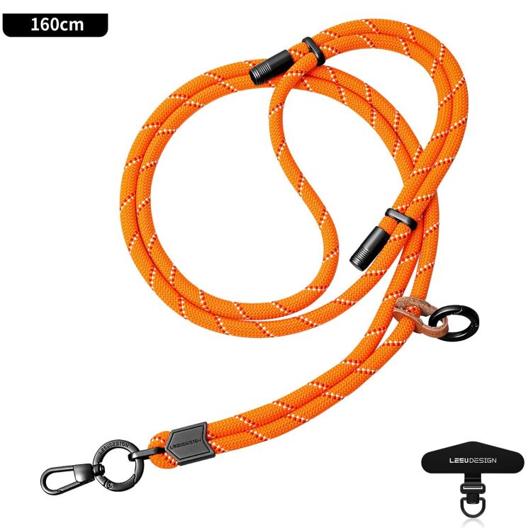 Ремешок для смартфона Leeu Design CLIMB Peak Series - Orange: фото 1 из 4