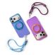 Ремінець для смартфона TORRAS LoopFree Flex Wrist - Dusk Purple (983046DV). Фото 3 з 12
