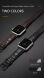 Ремешок DUX DUCIS Crocodile Texture для Apple Watch 46 / 45 / 44 / SE 44 / 42 (Series 1-3) / Ultra / Ultra 2 - Black (251333B). Фото 7 из 16