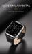 Ремешок DUX DUCIS Crocodile Texture для Apple Watch 46 / 45 / 44 / SE 44 / 42 (Series 1-3) / Ultra / Ultra 2 - Black (251333B). Фото 11 из 16