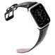 Ремешок DUX DUCIS Crocodile Texture для Apple Watch 46 / 45 / 44 / SE 44 / 42 (Series 1-3) / Ultra / Ultra 2 - Black (251333B). Фото 2 из 16
