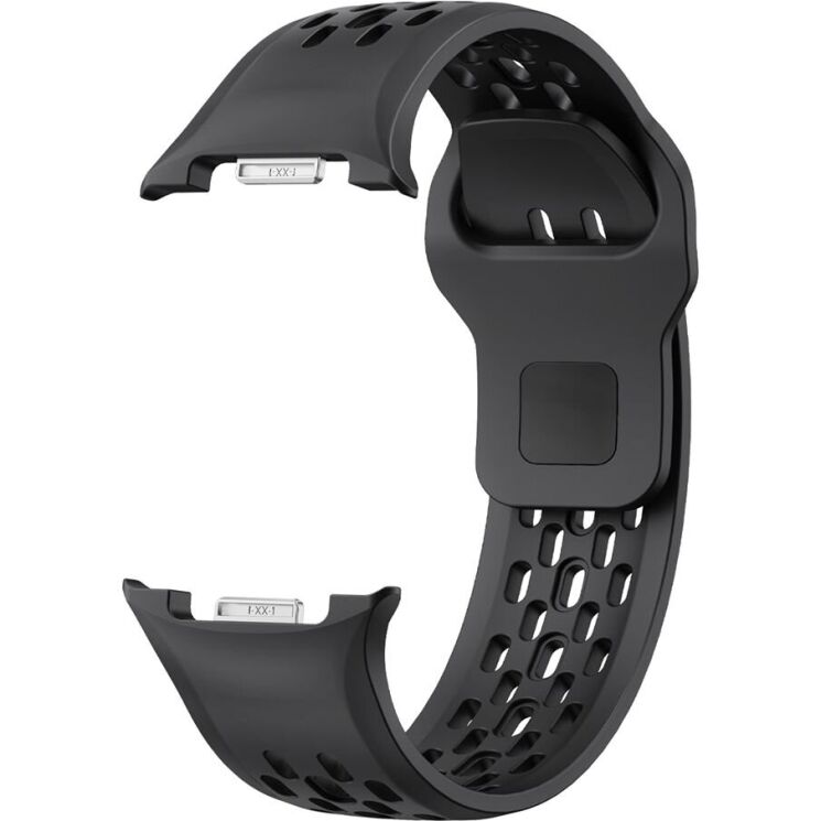 Ремінець KALEBOL Hole Design для Samsung Galaxy Watch 8 (40/44mm) / 8 Classic - Black: фото 2 з 7