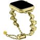 Ремешок KALEBOL Ribbon Style для Apple Watch 42 (Series 10) / 41 / 40 / SE 40 / 38 - Gold (345126F). Фото 1 из 9