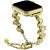 Ремешок KALEBOL Ribbon Style для Apple Watch 42 (Series 10) / 41 / 40 / SE 40 / 38 - Gold: фото 1 из 9