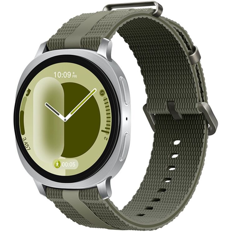 Ремінець Reframe Sport Linear для Samsung Galaxy Watch 8 (40/44mm) / 8 Classic - Green: фото 2 з 5