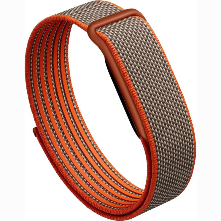 Ремешок Reframe Sport Velcro для Google Fitbit Air - Grey / Orange: фото 1 из 5