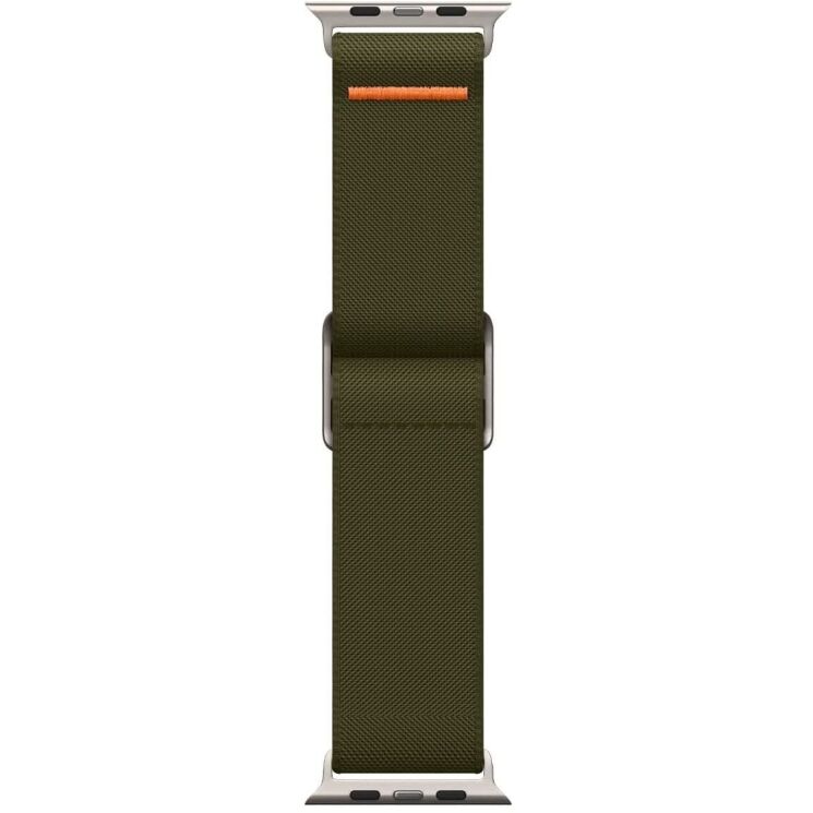 Ремешок Spigen (SGP) Lite Fit Ultra для Apple Watch 46 / 45 / 44 / SE 44 / 42 (Series 1-3) / Ultra / Ultra 2 (AMP05985) - Khaki: фото 9 из 20