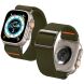 Ремешок Spigen (SGP) Lite Fit Ultra для Apple Watch 46 / 45 / 44 / SE 44 / 42 (Series 1-3) / Ultra / Ultra 2 (AMP05985) - Khaki (371812K). Фото 12 из 20