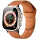 Ремешок Tech-Protect NATURALFIT для Apple Watch 46 / 45 / 44 / SE 44 / 42 (Series 1-3) / Ultra / Ultra 2 - Brown (371813Z). Фото 1 из 4