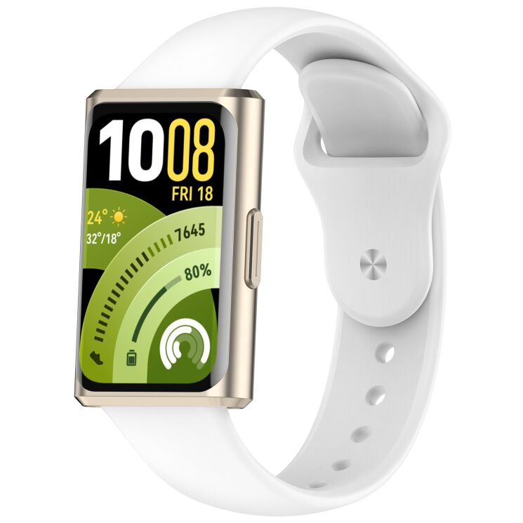 Ремешок UniCase Original Style для Huawei Band 11 Pro / Band 11 - White: фото 4 из 7