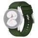 Ремешок UniCase Silicone Band для Samsung Galaxy Watch 4 / 4 Classic / 5 / 5 Pro / 6 / 6 Classic / 7 / FE - Army Green (284301AG). Фото 2 из 7