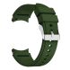 Ремешок UniCase Silicone Band для Samsung Galaxy Watch 4 / 4 Classic / 5 / 5 Pro / 6 / 6 Classic / 7 / FE - Army Green (284301AG). Фото 1 из 7