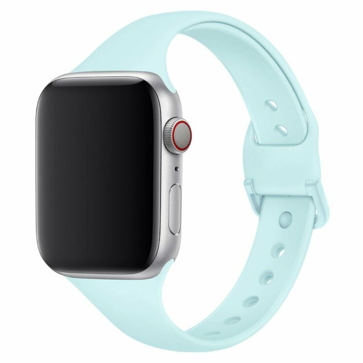 Ремінець UniCase Silicone Strap для Apple Watch 42 (Series 10) / 41 / 40 / SE 40 / 38 - Baby Blue: фото 1 з 5
