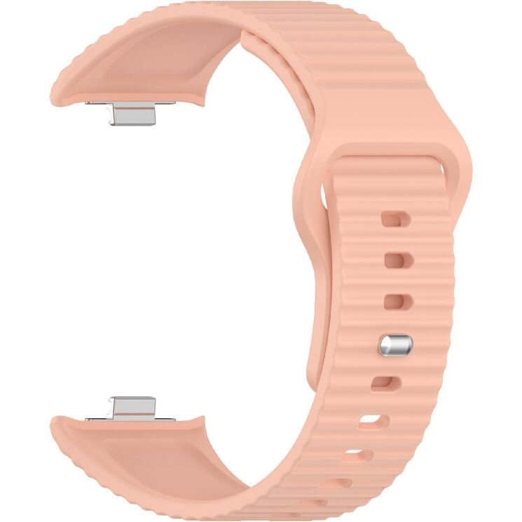 Ремешок UniCase Silicone Strap для Xiaomi Redmi Watch 6 / 6 Active / 6 Lite / 5 / 4 - Pink: фото 3 из 8