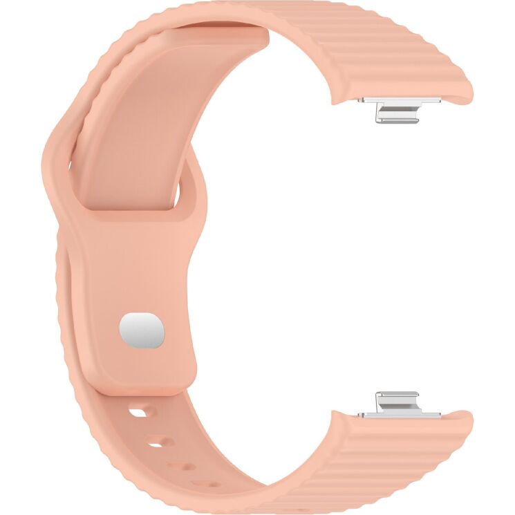 Ремешок UniCase Silicone Strap для Xiaomi Redmi Watch 6 / 6 Active / 6 Lite / 5 / 4 - Pink: фото 4 из 8