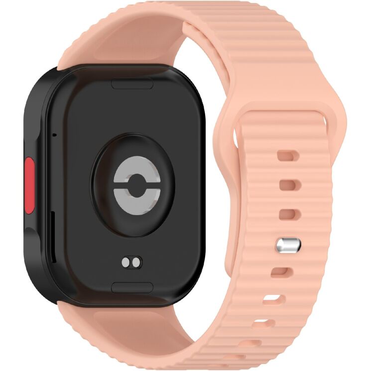 Ремешок UniCase Silicone Strap для Xiaomi Redmi Watch 6 / 6 Active / 6 Lite / 5 / 4 - Pink: фото 1 из 8