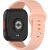 Ремешок UniCase Silicone Strap для Xiaomi Redmi Watch 6 / 6 Active / 6 Lite / 5 / 4 - Pink: фото 1 из 8