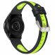 Ремешок UniCase Sport Style для Samsung Galaxy Watch 46mm / Watch 3 45mm / Gear S3 - Black / Green (115820G). Фото 2 из 7