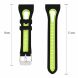 Ремешок UniCase Sport Style для Samsung Galaxy Watch 46mm / Watch 3 45mm / Gear S3 - Black / Green (115820G). Фото 3 из 7