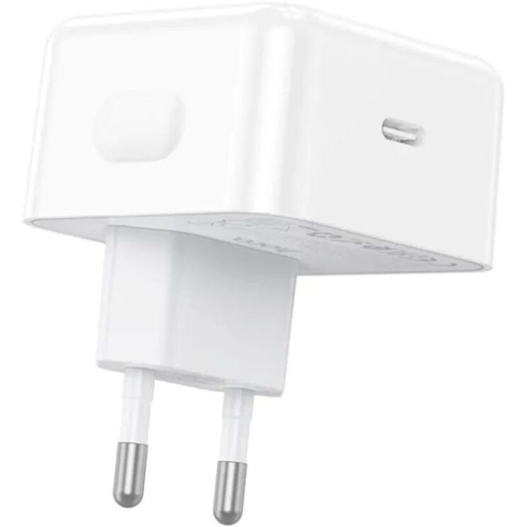 Мережевий зарядний пристрій Hoco C161A PD40W (Type-C) - White (995643W) Мережевий зарядний пристрій Hoco C161A PD40W (Type-C) - White: фото 3 з 8