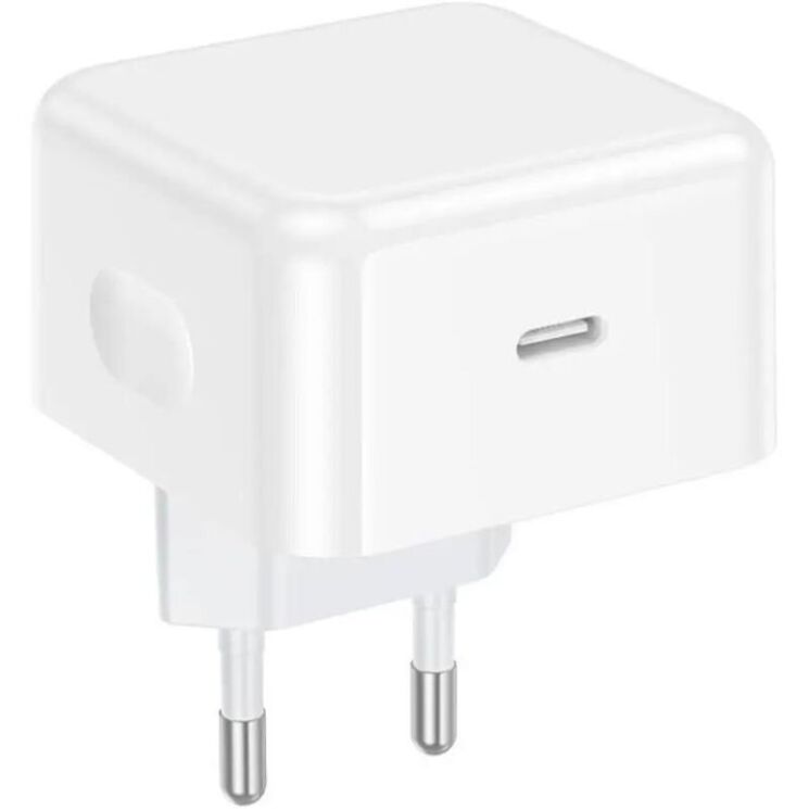 Мережевий зарядний пристрій Hoco C161A PD40W (Type-C) - White (995643W) Мережевий зарядний пристрій Hoco C161A PD40W (Type-C) - White: фото 1 з 8