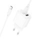 Сетевое зарядное устройство Hoco CS51A Surplus (2USB, 2.4A) + кабель USB to Type-C - White (960113W). Фото 3 из 8