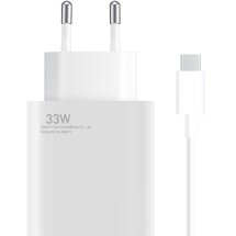 Мережевий зарядний пристрій Xiaomi 33W Charging Combo + кабель USB to Type-C (BHR6039EU) - White: фото 1 з 7