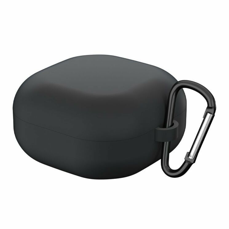 Силиконовый чехол UniCase Protective Case для Samsung Galaxy Buds Live / Buds Pro / Buds 2 / Buds 2 Pro / Buds FE - Black: фото 1 из 4