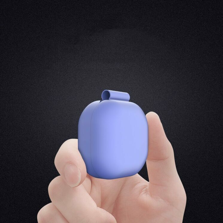 Силіконовий чохол UniCase Protective Case для Samsung Galaxy Buds Live / Buds Pro / Buds 2 / Buds 2 Pro / Buds FE - Grey: фото 4 з 4