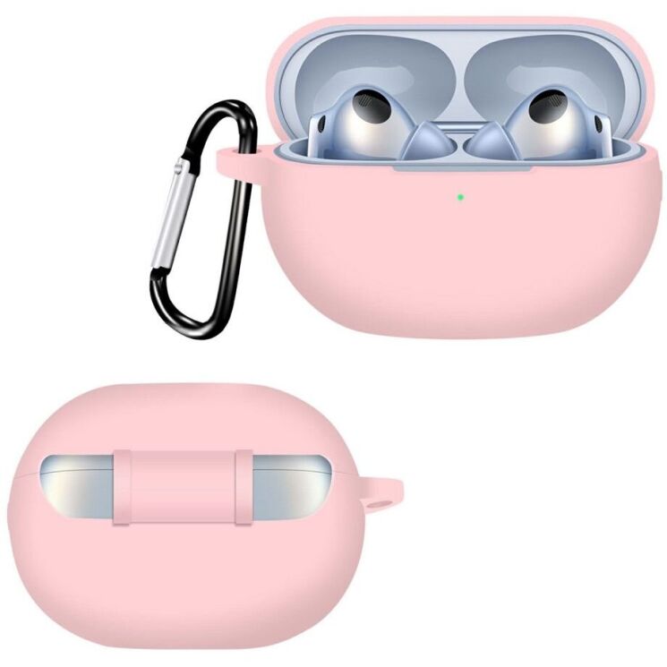 Силиконовый чехол UniCase Protective Color для Huawei FreeBuds Pro 4 - Pink: фото 2 из 8