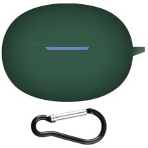 Силиконовый чехол UniCase Protective Color для Realme Buds Air 5 - Blackish Green: фото 1 из 5
