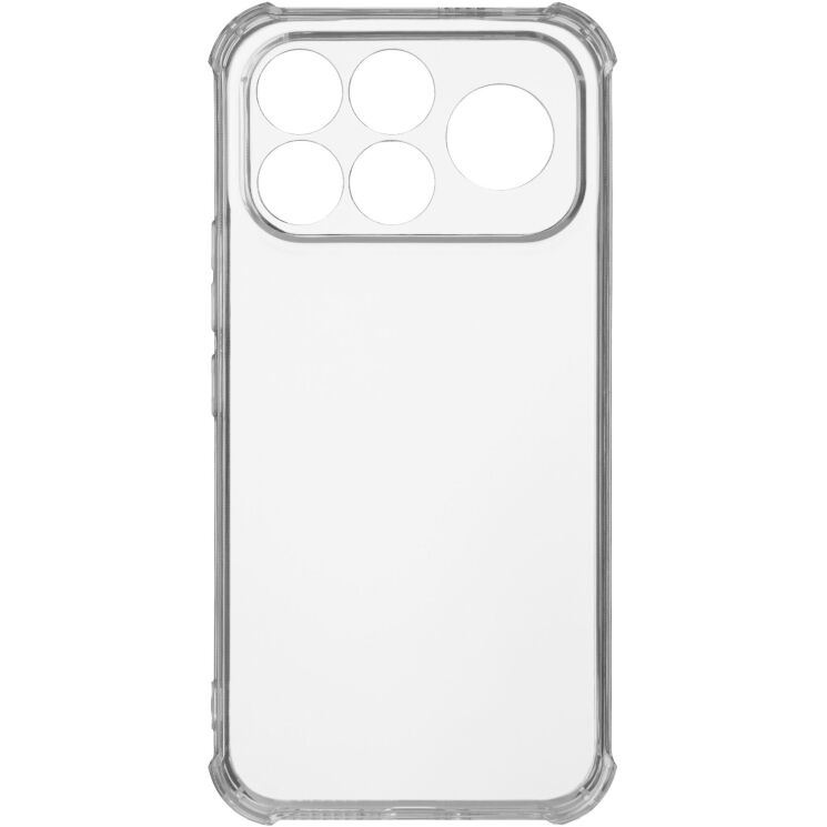 Силиконовый (TPU) чехол ArmorStandart Air Force для Xiaomi Poco F9 Ultra - Clear: фото 1 из 6