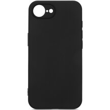 Силиконовый (TPU) чехол ArmorStandart Matte Slim Fit для Apple iPhone 16e - Black: фото 1 из 5