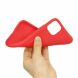 Силіконовий (TPU) чохол Deexe Matte Case для Apple iPhone 11 - Red (269129R). Фото 4 з 5