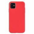 Силіконовий (TPU) чохол Deexe Matte Case для Apple iPhone 11 - Red (269129R)