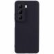 Силиконовый (TPU) чехол Deexe Matte Case для Infinix Hot 50 - Black (365916B). Фото 1 из 6