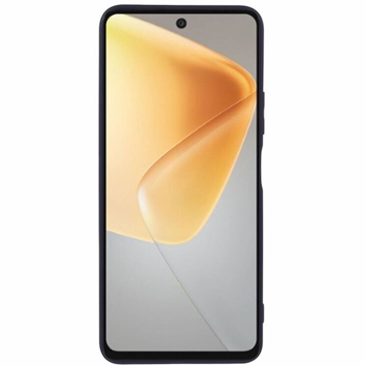Силиконовый (TPU) чехол Deexe Matte Case для Infinix Hot 50 - Black: фото 2 из 6