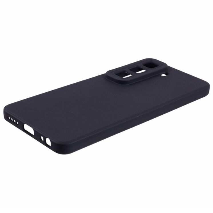 Силиконовый (TPU) чехол Deexe Matte Case для Infinix Hot 50 - Black: фото 4 из 6