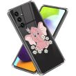 Силиконовый (TPU) чехол Deexe Pretty Glossy для Samsung Galaxy A55 (A556) - Pink Elephant (348102F)