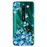Силіконовий (TPU) чохол Deexe Pretty Glossy для Xiaomi Redmi 8 - Flower (248855H)